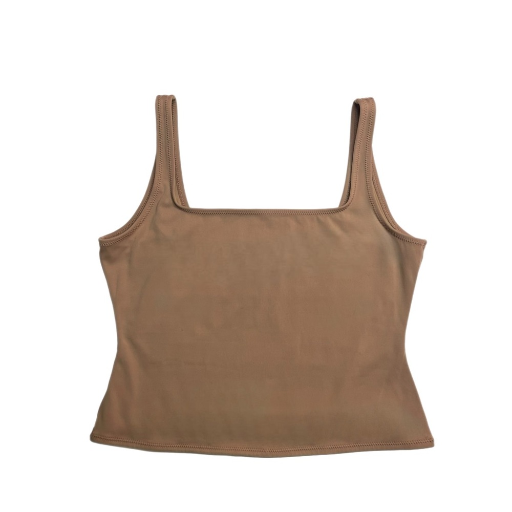 SKIMS Tan Swim Tank Top